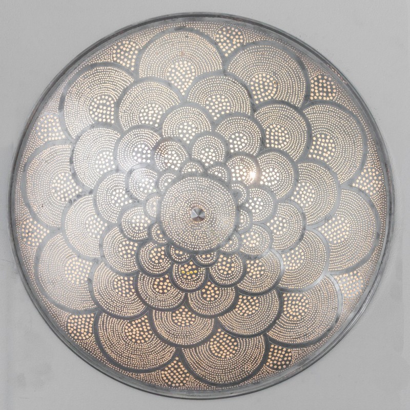 CEILING-WALL LAMP FN BRASS SILVER PLATED 60   - WALL LAMPS